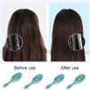 DHinkyoung Hair Detangling Brush with Bending Bristles,Unique Spiral Hairbrush,Anti Static Hair Straightening Brush,Comfortable Massage Brush for Women Men Wet and Dry Hair
