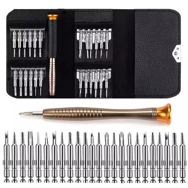 25 IN1 Small MINI REPAIR PRECISION SCREWDRIVER TORX TOOL KIT SET PHONES FIX Case