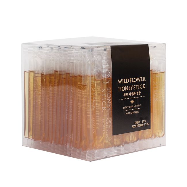 Honey By Honey Wildflower Honey Sticks, 90 Sticks, 10g