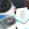 20 Pack Mini Pad Replacement Levoit Air Purifier LV-H128 Desktop, Core Mini Black, Core Mini White