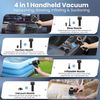 Handheld Vacuum Cleaner Cordless 9 in 1 Rechargable Tools with Emergency Device