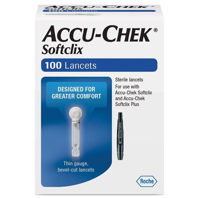 Accu-Chek Softclix 100 Ct Lancets  1 BOX