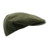 Walker & Hawkes - Moleskin Shenmore Flat Cap - Olive - L (59CM)