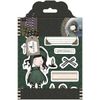 docrafts Santoro Gorjuss Tweed Rubber Stamps-Nightlight