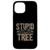 Stupid Tree Drone Crash Humor Design Case for iPhone 15