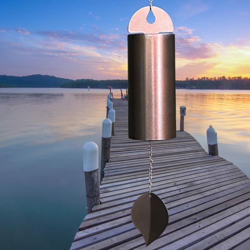 MEDOO Deep Resonance Serenity Bell - 26'' Memorial Wind Chimes for Loss of Loved One, Deep Tone Wind Chimes for Outside, Wind Chimes Outdoor Large Deep Tone
