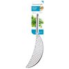 KitchenCraft Stainless Steel Half-Moon Pan Strainer / Pot Drainer, Silver