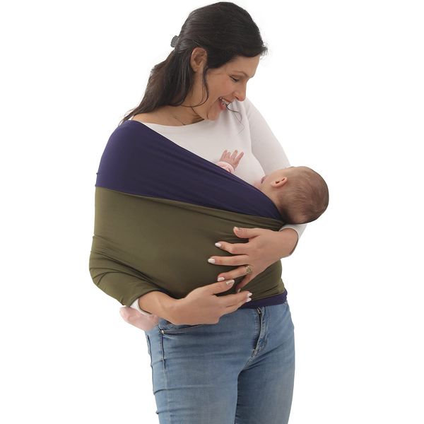 Kloovete Baby Wrap Carrier, Perfect Baby Carrier Wrap Sling for Newborn and Infant up to 35 lbs.