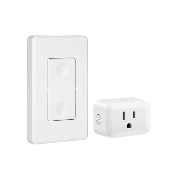 DEWENWILS Wireless Light Switch, Remote Control Outlet Switch for Lamps, Lights,