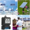 10A Solar Charge Controller 12V 24V Auto Waterproof for RV Off Grid Controllers
