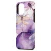 iPhone 15 Plus Moonlight Lavender Cute Dragonfly Lover Case