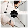 2 PCS Back Scratcher, Retractable Scratch Tool, Extendable Back Scratcher, Portable Scratch Tool, Hand Massager (Black)