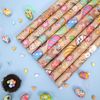 HOWAF 8 Easter Wrapping Paper, Happy Easter Paper Easter Egg Rabbit Easter Bunny Wrapping Paper Easter Gift Wrap Easter Spring Wrapping Paper for DIY Craft Easter Decorations, Kraft Paper