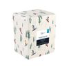 Mainstays 3-Piece Flannel Sheet Set, Ski pine trees, Twin Size NWT