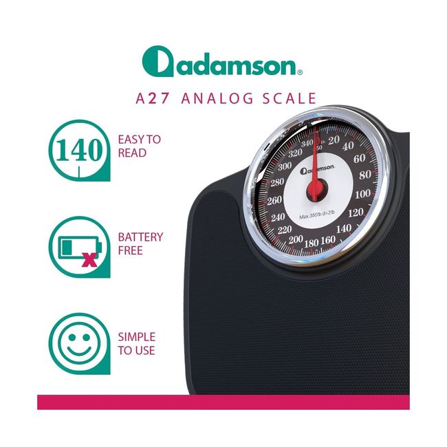  Adamson A27 Medical-Grade Scales for Body Weight - Up