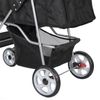 Pet Stroller Dog Cat Stroller Foldable Carrier Jogger for Small Medium Dog Cats