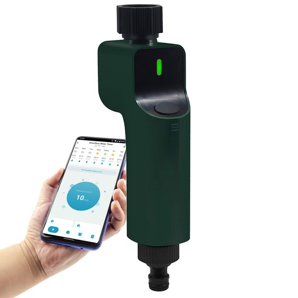 Candeo Smart Irrigation Timer for sprinklers and garden watering, requires Tuya Zigbee Hub.