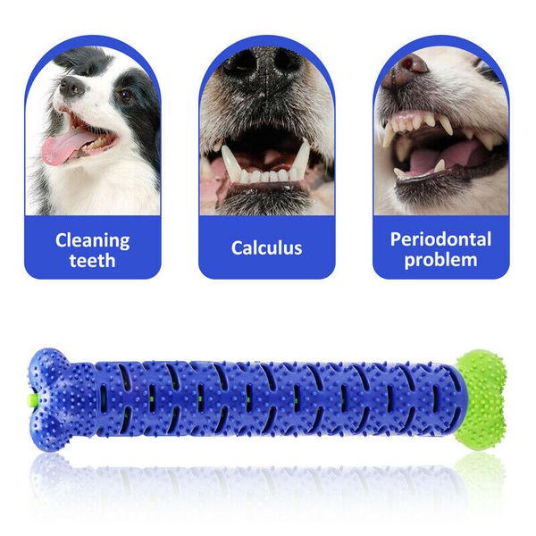 Pet Clean Dog Toothbrush Mouth Chew Teeth Toy Cleaning Molar Stick Brushing NEW