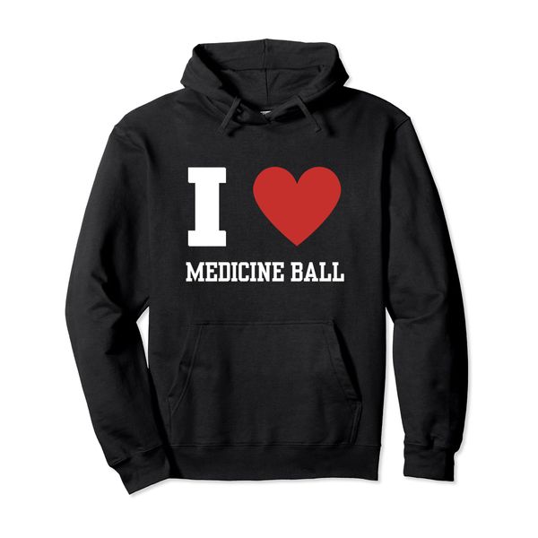 Medicine Ball Exercise Pullover Hoodie