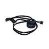 Alphacool Aurora HardTube 15367 LED Ring 16 mm Deep Black Digital RGB Modding LEDs