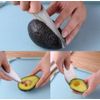 Multifunction Avocado Slicer – Stainless Steel Fruit Cutter & Pit Remover Tool