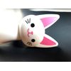 3 Set (6 Ct) White Cat Style Beach Towel Clips