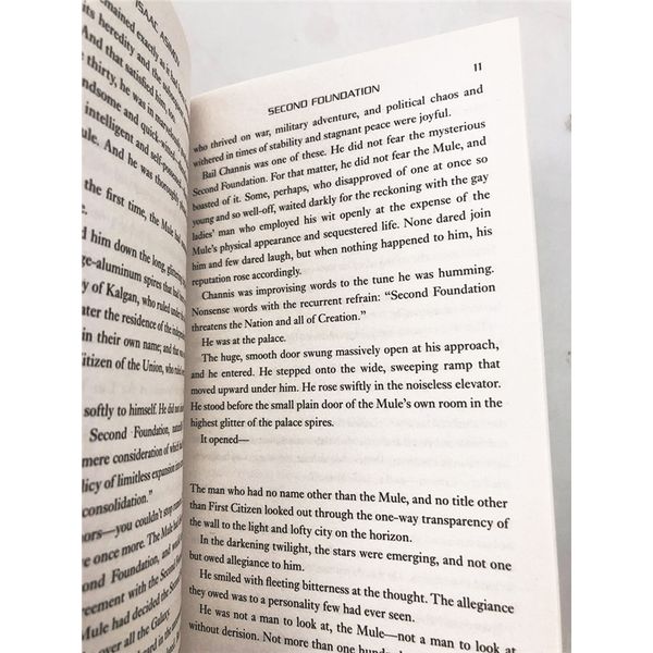 银河帝国3 第二基地 英文原版 Second Foundation 全英文版 Isaac Asimov 进口原版英语书籍