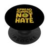 Spread Hummus Not Hate Veggies Vegetable Farmers Vegan Chef PopSockets Adhesive PopGrip