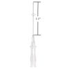 Piercing Needles,5PCS 22G IV Catheter Needles Kit Piercing for IV Start Kits,Ear Nose Piercing Needles Supply(22G)
