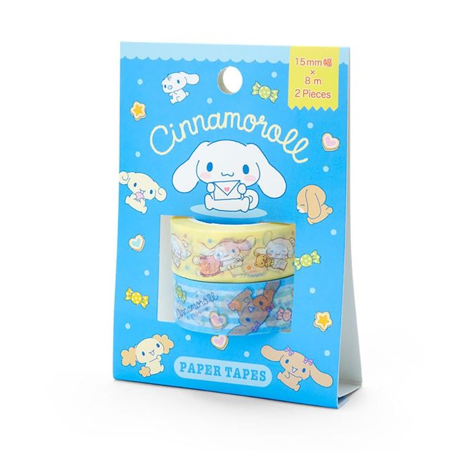 Sanrio 550256 Cinnamoroll Paper Tape, Set of 2