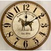 Personalized Horse Clock