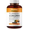Turmeric Curcumin Capsules With Bioperine Ginger Extract 120 Count Natural Su...