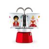 Bialetti Nutcracker, Moka Mini Express with 2 Cups, Porcelain