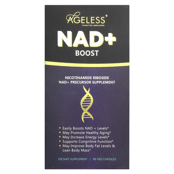 NAD+ Boost, 90 Veg Capsules
