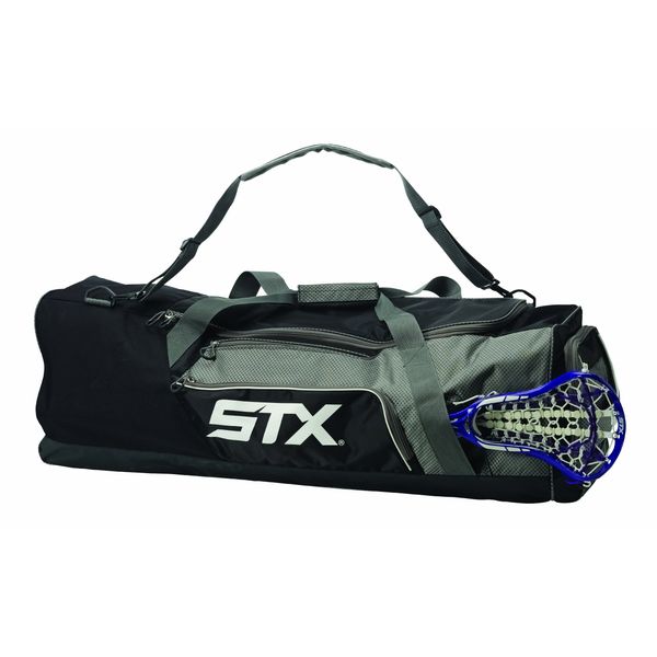 STX Lacrosse Challenger Lacrosse Equipment Bag, Black, 36-Inch