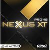 GEWO Nexxus XT Pro 48 - Offensive Table Tennis Rubber, Max Black