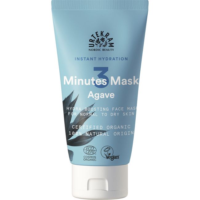 Face Mask - 3 Minutes, Instant Hydration w. Agave, 75 ml