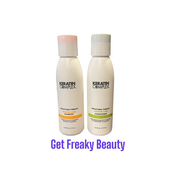 3 oz. Keratin Complex Smoothing Therapy Keratin Care Shampoo & Conditioner DUO.