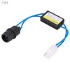 For Number Plate Led Canbus Resistor - Led Decoder 2Pcs T10 Led Warning Canceller Adapter Headlight Error Free Anti-Flicker Decoder Device Resistor