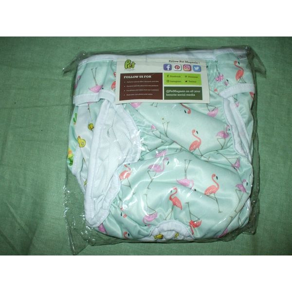 Pet Magasin Dog Diapers NEW size large washable reusable pack of 3