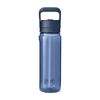 YETI Yonder C Straw Water Bottle, Navy, 25 oz (750 ml)