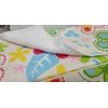 SET OF 2 SAME PRINTED MICROFIBER KITCHEN TOWELS (15"x25") MULTICOLOR FLOWERS,K&C