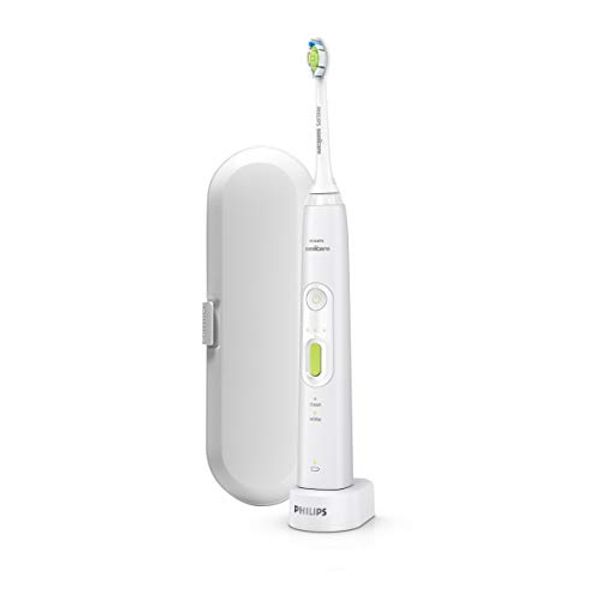 Philips Sonicare HX8911/02 HealthyWhite+ Rechargeable Electric Toothbrush, White