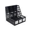 Advantus 34091 Literature File, Three Slots, Black