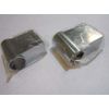 Replacement for 2 x 22mm Chrome Riser Rail Pole Fixings with Screws and Raw Plugs