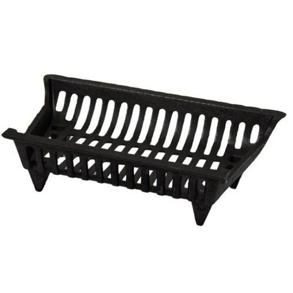 18" Cast Iron Fireplace Grate