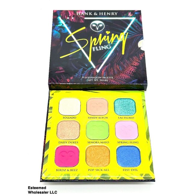 HANK & HENRY Spring Fling 9 Eyeshadow Palette