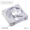 Phanteks D30 Reverse Airflow 140mm D-RGB PWM Fan - White