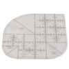 Curved Corner Ruler for Sewing Acrylic Patchwork Ruler for Sewing, Sewing Template, Suitable for Patchwork Tools