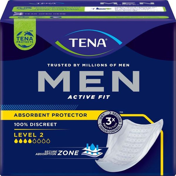 Tena for Men Level 2, 10 Each